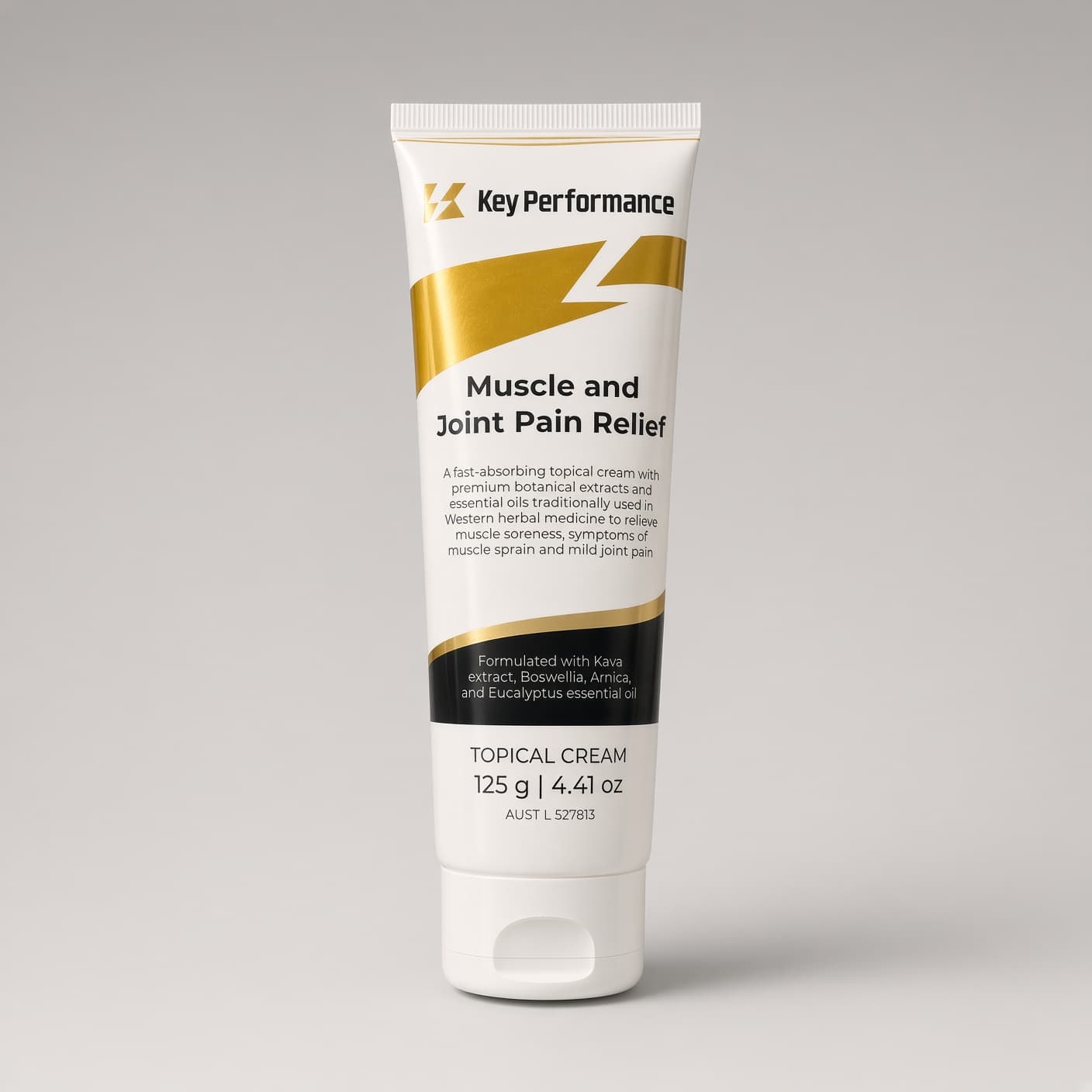 Key Performance Muscle and Joint Pain Relief topical cream 125 g tube